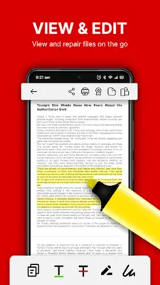 All PDF Reader android App screenshot 6