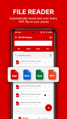 All PDF Reader android App screenshot 7